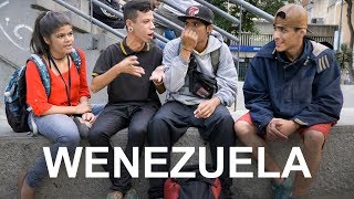 Wenezuela  imprezy młodzi ludzie w Caracas [upl. by Milzie696]