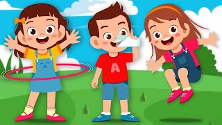 Action Verbs Song  Learning Songs For Kids  KLT [upl. by Casi183]