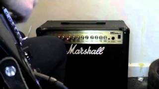 Demonstration of Marshall MG50 DFX Amp [upl. by Mosley]