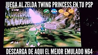 emulador de n64 para psp daedalusx64corriendo zelda ocarina del tiempo emulador aqui [upl. by Dduj]