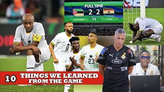 SHAMEFUL BLACKSTARS DISPLAY GHANA 2 MOZAMBIQUE 210 THINGS WE LEARNT FROM THE GAME CHRIS HUGHTON [upl. by Yessak]