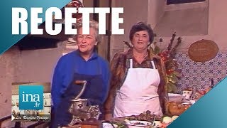 Recette  Les escargots à la Gasconne de Maïté  Archive INA [upl. by Uzzial]