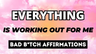 Affirmations for Positive thinking  Optimism  Everything is working out for me ALWAYS [upl. by Tewell]