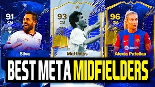 NEW Best Meta Midfielders in EA FC 24 [upl. by Way]