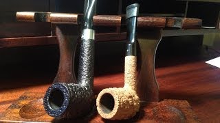 Two Savinelli Estate Pipes  Part 2 Cleaned and Restored [upl. by Anicart736]