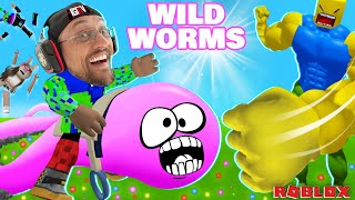 Crazy Wild Worm Destruction No one is SAFE Wild FGTeeV Gameplay [upl. by Nivac999]