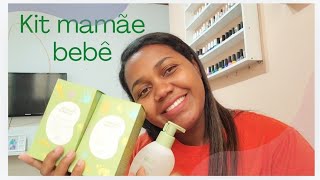 Kit natura mamãe bebê opinião de janny marques [upl. by Arodnap]