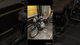 Royal Enfield Classic 350  Halcyon green Dual channel ABS [upl. by Cleon]