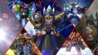 Kyuranger All Gattai KyurenOh  Orion battler [upl. by Greenebaum474]