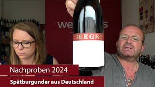 Nachproben 2024  Spätburgunder aus Deutschland Vier quotKurzvideosquot Teil 2 [upl. by Zadoc]