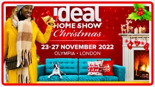 Step into a Winter Wonderland at the Ideal Christmas Home Show 2023 [upl. by Duck]