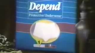 Depend TV Ad 2001 [upl. by Nonnahsed]