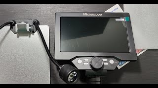 Banggood G1200 Digital Microscope Unboxing [upl. by Edualc74]