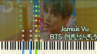 BTS 방탄소년단  Jamais Vu  Piano Tutorial Sheet Music [upl. by Vasos]