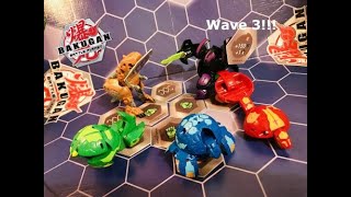 AURELUS TROX ULTRA and DARKUS CYNDEOUS ULTRA Wave 3 Battle 5Pack Bakugan Battle Planet Review [upl. by Colline]