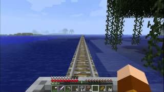 On A Rail  Minecraft Achievement [upl. by Klepac]