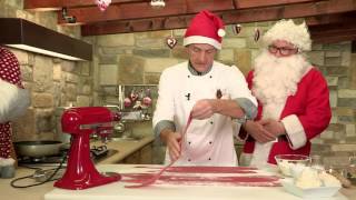 TAGLIATELLE ROSSE CON GORGONZOLA E NOCI  Video Ricetta  Grigio Chef [upl. by Gnemgnok]