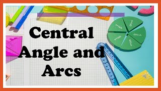 Central angle and Intercepted arc [upl. by Coady528]