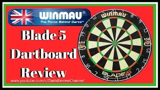 Winmau Blade 5 dartboard review [upl. by Vina102]