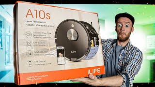 Моющий робот пылесос с Aliexpress — ILIFE A10S [upl. by Otreblon690]