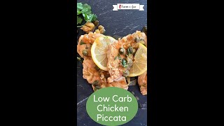 Low carb Chicken Piccata without breading shorts [upl. by Ainomar350]