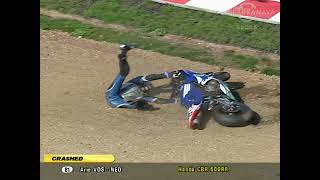 Magny Cours 2005 SBK Vos AI Upscaled [upl. by Eegnat]