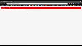 phpMyAdmin Wrong permissions on configuration file should not be world writable [upl. by Senn]