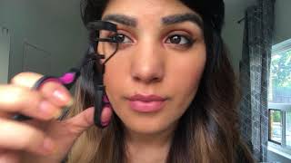 How to Apply Magnetic Eyelashes with a Curler [upl. by Zsa Zsa139]