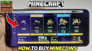 How To Buy Minecoins In Minecraft Pe [upl. by Okihsoy516]