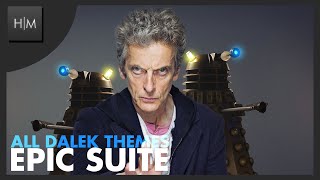 Doctor Who All The Daleks  EPIC REMIX [upl. by Christan558]