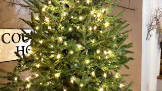 How To Put Lights On A Christmas Tree Video  Christmas Tree Decorating Tips [upl. by Analah597]