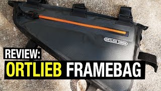 Review Ortlieb Bikepacking Framebag [upl. by Koval]