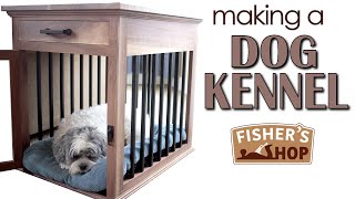 Woodworking Making a Dog Kennel [upl. by Yanahc810]