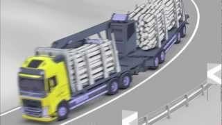 Volvo Trucks  Stretch Brake makes downhill driving safer [upl. by Volnay]