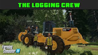 Moving Up The Landing  Logging Crew 137  Farming Simulator 2022  FDR Logging [upl. by Bentlee]