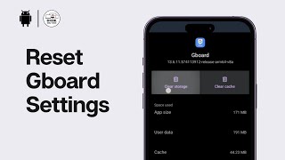 How To Reset Gboard Settings  How To Reset Keyboard on Android [upl. by Endor967]