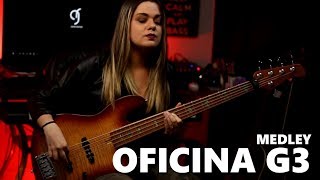 OFICINA G3  MEDLEY  BASS COVER  Giane Rangel [upl. by Ellessig]