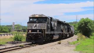 Norfolk Southern D49 at E Peoria IL  Jul 1 2024 [upl. by Rudelson393]