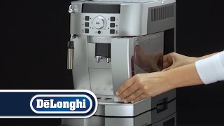 DeLonghi ECAM Fully Automatic EspressoCappuccino Machine How to Get Started [upl. by Asiuol]