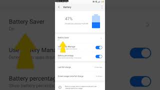 How to On the Battery Saver Itel A25 pro [upl. by Doralyn151]