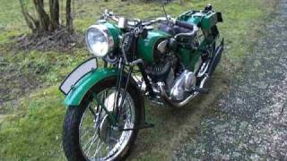 ARDIE RBU 350 erster Probelauf  vintage motorcycle first run [upl. by Birgitta130]