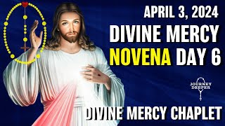 Divine Mercy Novena Day 6 ✝️ with Chaplet of Divine Mercy ✝️ April 3 2024 [upl. by Paget]