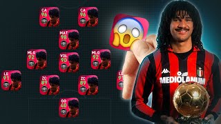 GAMEPLAY COM GULLIT 98 DE OVER NO PES 21 MOBILE [upl. by Azarria852]