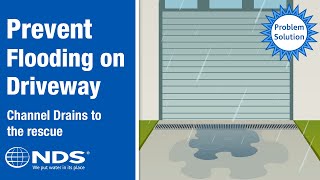 How to Prevent Standing Water on My Driveway  NDS Yard Drainage Systems [upl. by Henrik]