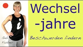 🔰17 min Übungen bei WechseljahrBeschwerden  ohne Geräte [upl. by Yttam]