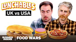 US vs UK Lunchables  Food Wars  Insider Food [upl. by Glenden]