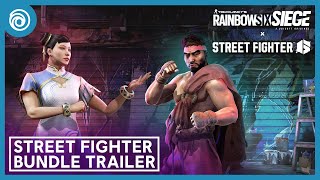 Rainbow Six Siege Street Fighter Bundle Trailer [upl. by Bonnie]