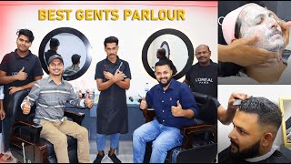 Best Gents Parlour  Hair CuttingHair Style Body Message Dhanmondi  Shimanto Square [upl. by Hgielrak244]