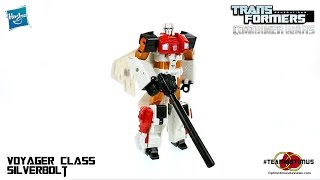 Video Review of the Transformers Combiner Wars Voyager Class Silverbolt [upl. by Etac]