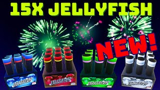 New 15x jellyfish mortars NOAB in fireworks playground Roblox [upl. by Nnasor476]